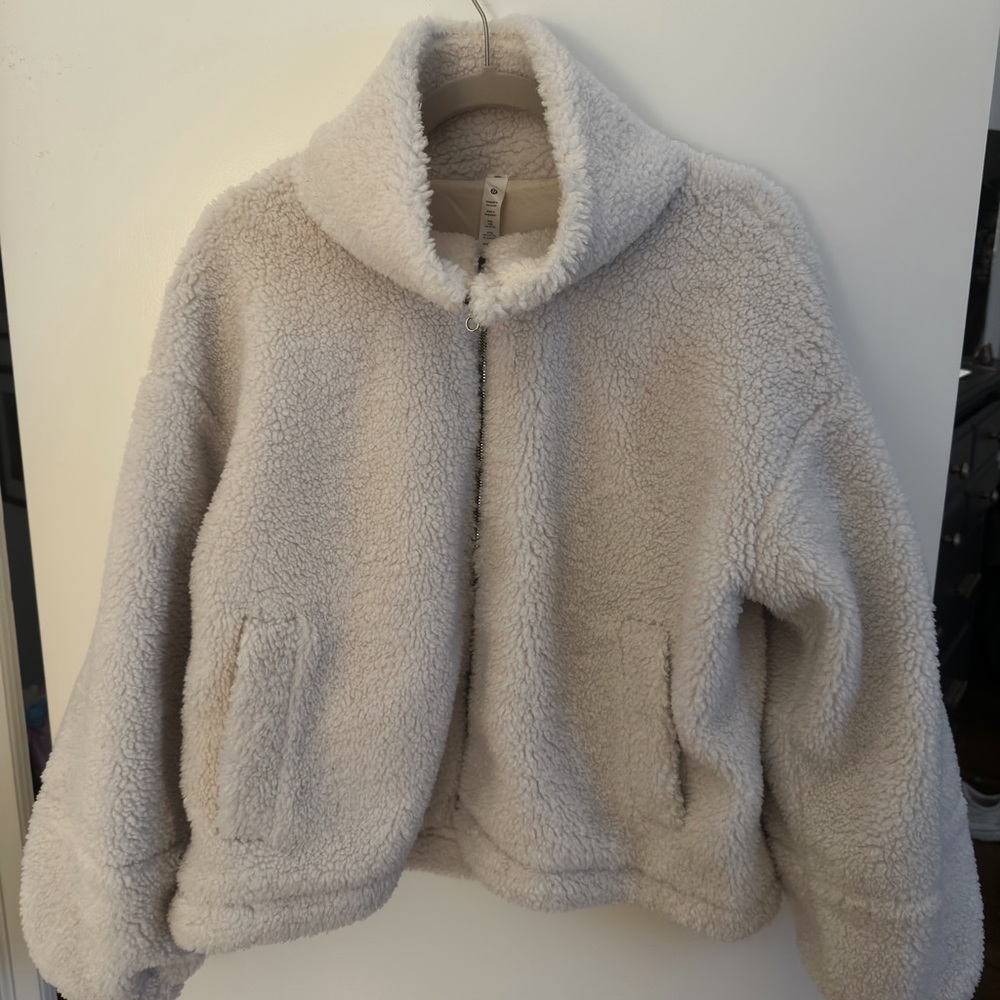 Lululemon Cinchable Fleece Zip-Up